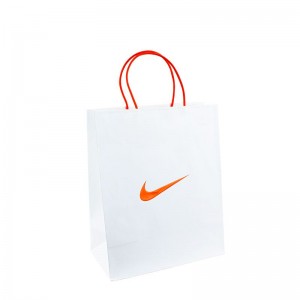 Sac en papier avec logo Imprimer en papier Sac denourriture Sacs en papier pour emballage Sacs en papier Logo Kraft Custom Kraft